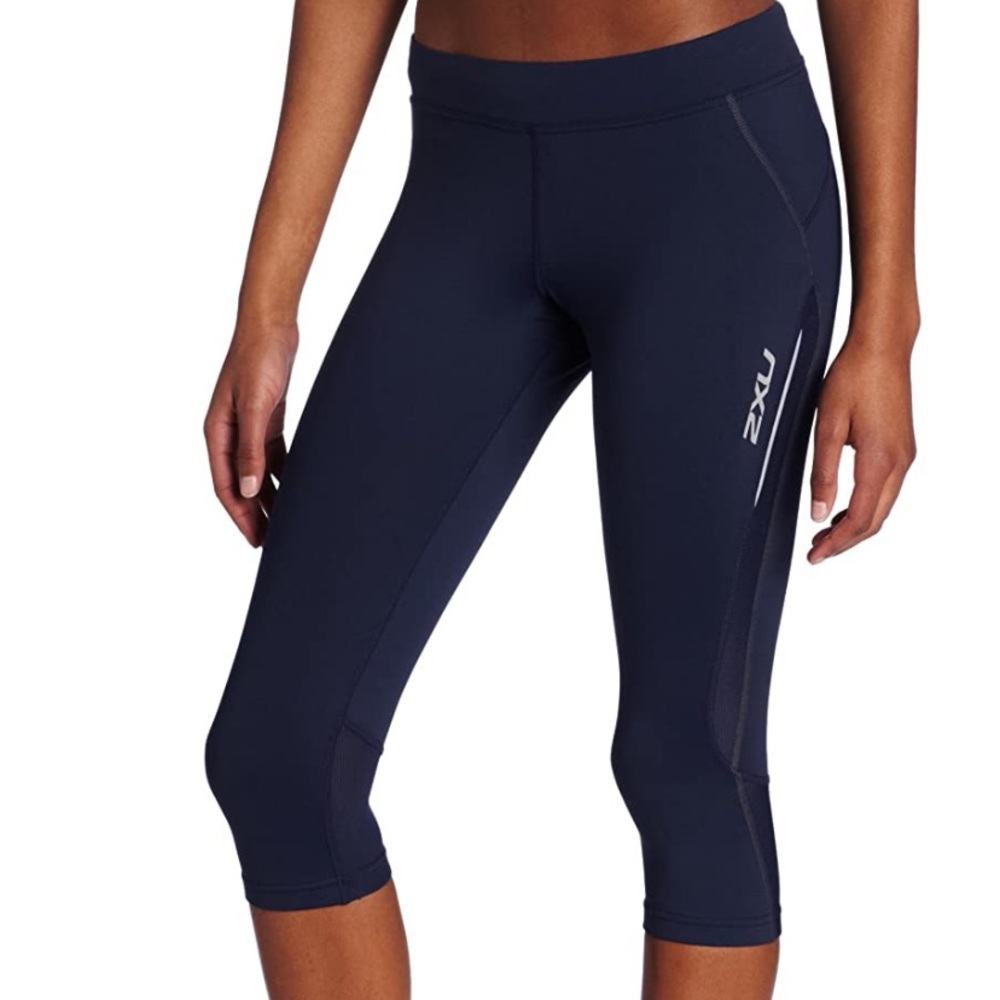 2XU Active 3/4 Run Tights, Size Large